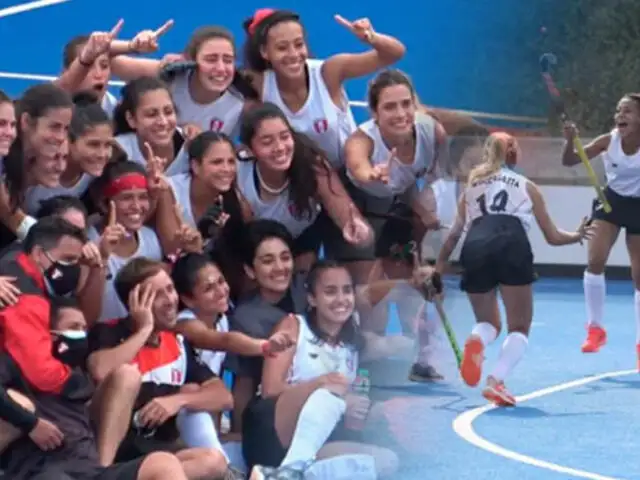 Orgullo peruano: Selección Femenina de Hockey consiguió el oro en el Panam Challenge 2021