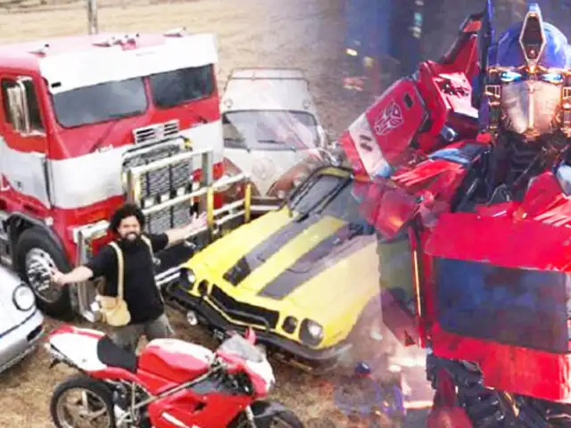 Transformers: Autobots y Decepticons graban escenas en el Cusco