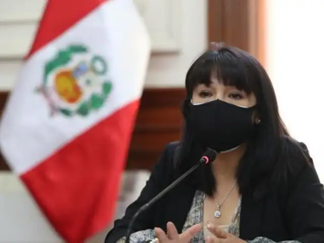 Mirtha Vásquez sobre moción en su contra: “Si es necesario, acudiré al Congreso”