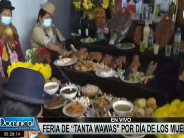 Cercado de Lima: feria de Tanta Wawas por el día de Todos los Santos