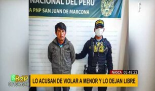 Nazca: sujeto acusado de abusar a menor fue dejado en libertad