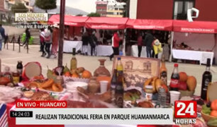 Huancayo: realizan feria tradicional en honor a todos los santos en Plaza Huamanmarca
