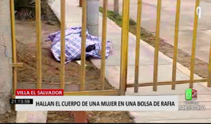 VES: encuentran cadáver de mujer dentro de una bolsa de rafia
