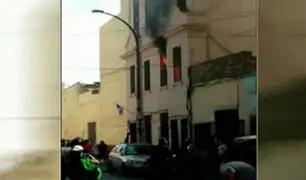 Una mujer murió calcinada durante incendio en casona del Cercado de Lima