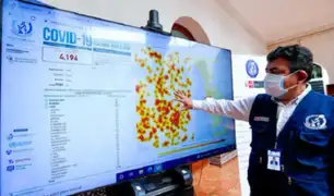 Mapa de calor: Cercado de Lima, Jesús María y SJL registran mayor número de casos de COVID-19