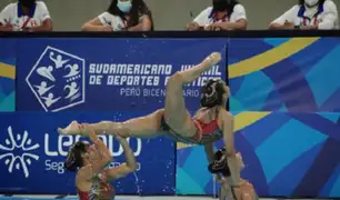 ¡Orgullo peruano! Selección de natación artística logra la medalla de bronce en Sudamericano Juvenil