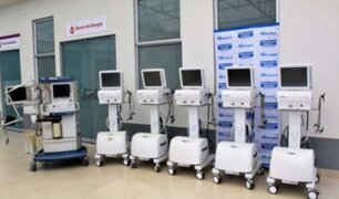 EsSalud entregó ventiladores mecánicos y máquina de anestesiología a hospital de Huacho