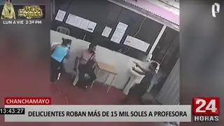 Pichanaqui: delincuentes roban más de 15 mil soles a profesora que había retirado su AFP