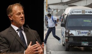 Alcalde Jorge Muñoz: "La reforma del transporte no se negocia"