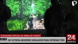 Fuerza Aérea del Perú estrena moderno simulador para entrenar tiro