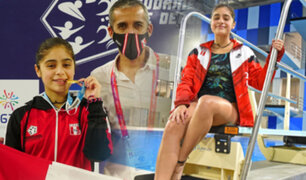 Ana Ricci obtiene dos medallas de oro en Campeonato Sudamericano de Deportes Acuáticos