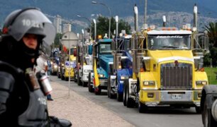 Transportistas de carga suspenden paro del 8 de noviembre tras diálogo con el Ejecutivo