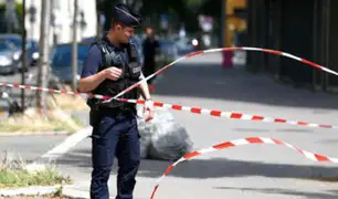 Alerta en Francia: policía fue atacado a cuchillazos frente a una comisaría de la ciudad de Cannes