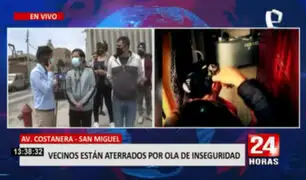 Vecinos piden más seguridad ante ola delincuencial en calles de San Miguel