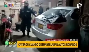 "Las descuartizadoras de San Juan": cae banda cuando desmantelaban autos robados
