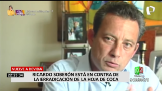 Pro cocalero Ricardo Soberón es designado como jefe de Devida
