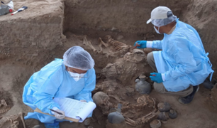 Trujillo: descubren restos óseos de 25 individuos en complejo arqueológico Chan Chan