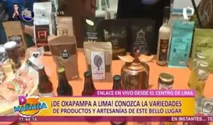 De Oxapampa a Lima: Conozca la variedad de productos y artesanías que se ofrecen en feria