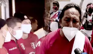 Perú vs. Bolivia: 'hincha israelita' y un grupo de fans celebran la previa en Miraflores