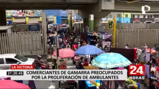 Gamarra y Mesa Redonda: protestan por riesgo de fracaso de campaña navideña por ambulantes
