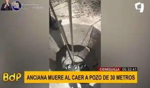 Cieneguilla: anciana falleció tras caer a pozo de 30 metros de profundidad en su vivienda