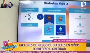D´mañana: conozca los principales factores de riesgo de la diabetes infantil