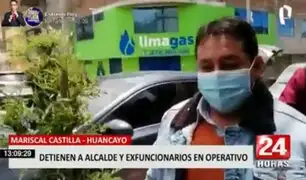 Huancayo: detienen a alcalde por presuntamente pertenecer a una organización criminal