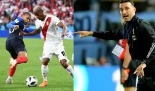 Scaloni halagó el partido de Perú ante Francia en Rusia 2018: "Siempre los pongo de ejemplo"