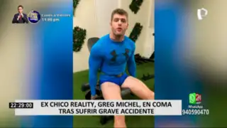 Greg Michel: ex 'chico reality' se encuentra en coma tras sufrir accidente