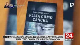 César Acuña solicita embargo de los bienes de autor de libro “Plata como Cancha”