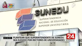 Congreso prepara proyecto para que miembros de universidades participen de SUNEDU