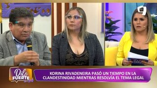 Abogado Chinchay: La expulsión del país de Korina Rivadeneyra está latente