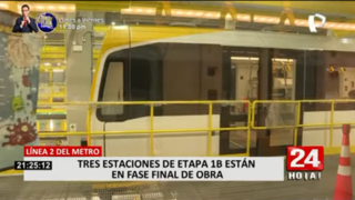 Línea 2 del Metro de Lima: continúan avances de las obras civiles