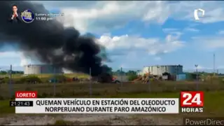 Oleoducto Norperuano: nativos queman vehículo exigiendo al Ejecutivo reiniciar diálogo