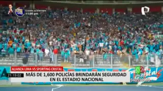 Alianza Lima vs. Sporting Cristal: PNP anuncia medidas de seguridad para la final de la Liga 1