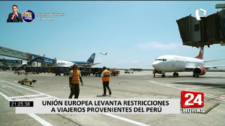 Levantan restricciones para viajes de peruanos a la Unión Europea
