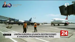 Levantan restricciones para viajes de peruanos a la Unión Europea