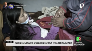 Cajamarquilla: joven queda en shock tras violento robo y pierde el habla