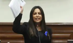 Patricia Chirinos califica de “cortina de humo” denuncia constitucional en su contra