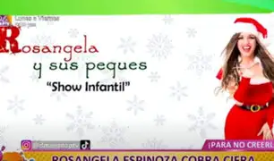 Picantitas del Espectáculo: Rosangela Espinoza y su exclusivo show navideño, todos los detalles aquí