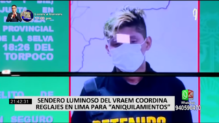 Sendero Luminoso del VRAEM coordina reglajes en Lima para "aniquilamientos"