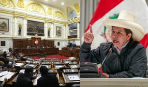 Pedro Castillo: "Es momento que el Congreso rinda cuentas de sus 100 días"