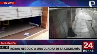 Salamanca: delincuentes roban 8 televisores de negocio ubicado a una cuadra de la comisaría