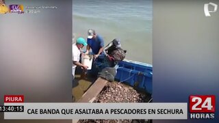 Piura: capturan a presuntos asaltantes de pescadores en altamar