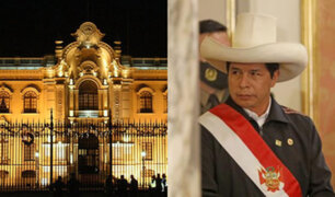 Pedro Castillo: "Los problemas internos que se dan en Palacio los tenemos que corregir"