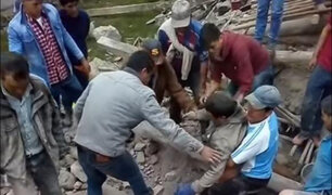Terremoto en Amazonas: hombre fue rescatado con vida en medio de los escombros