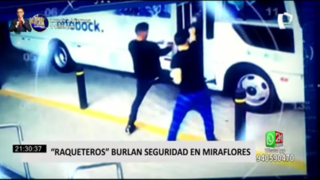 Miraflores: se incrementan los asaltos con modalidad de raqueteo