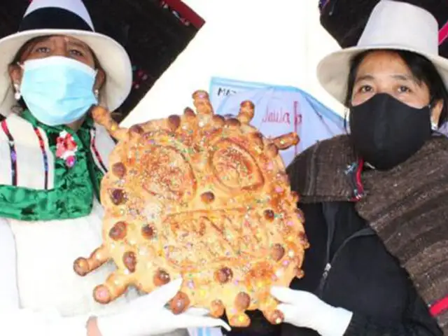 Huancayo: Tanta Wawas en forma de Covid-19 fueron la sensación en fiesta de Todos los Santos