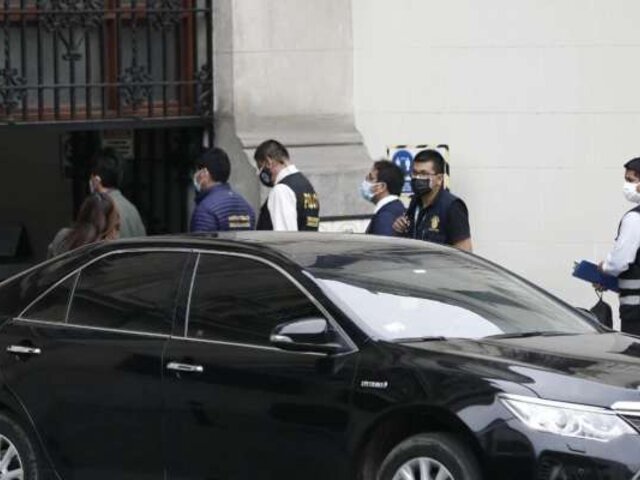 Fiscalía anticorrupción llegó a Palacio de Gobierno por investigación contra Bruno Pacheco