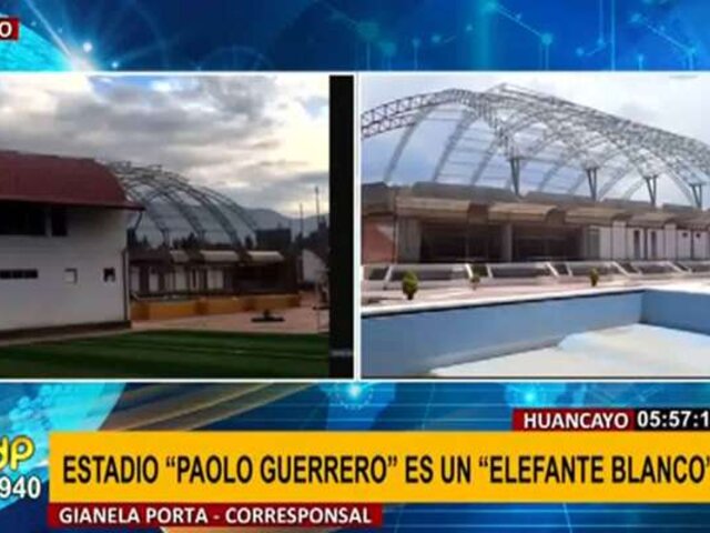 Huancayo: hallan "deficiencias" en la construcciÃ³n de estadio que lleva el nombre de Paolo Guerrero